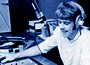 Chris Cary bij de zeezender Radio Northsea International