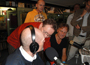 Ad Roberts, Ferry Eden, Nico Stevens en Ruud van Velzen