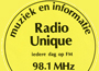 Sticker FM piraat Radio Unique begin jaren 80