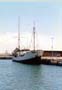 Peace ship in harbor of Ashdod