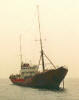 Het zendschip Ross Revenge in 1988