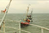 Windy achter de Ross Revenge