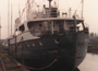 Radio Paradijs zendschip in 1986 in Amsterdam